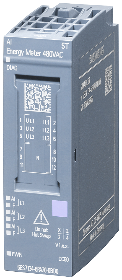SIPLUS ET 200SP AI Energy Meter 480VAC ST