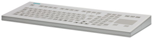 SIMATIC HMI PS2 membrane keyboard DEU With touchpad