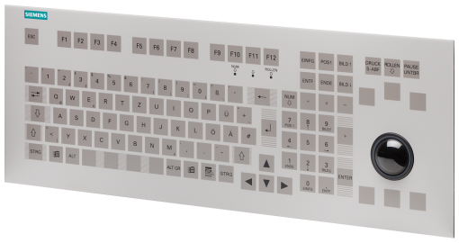 SIMATIC HMI PS2 builtin keyboard INT With trackball