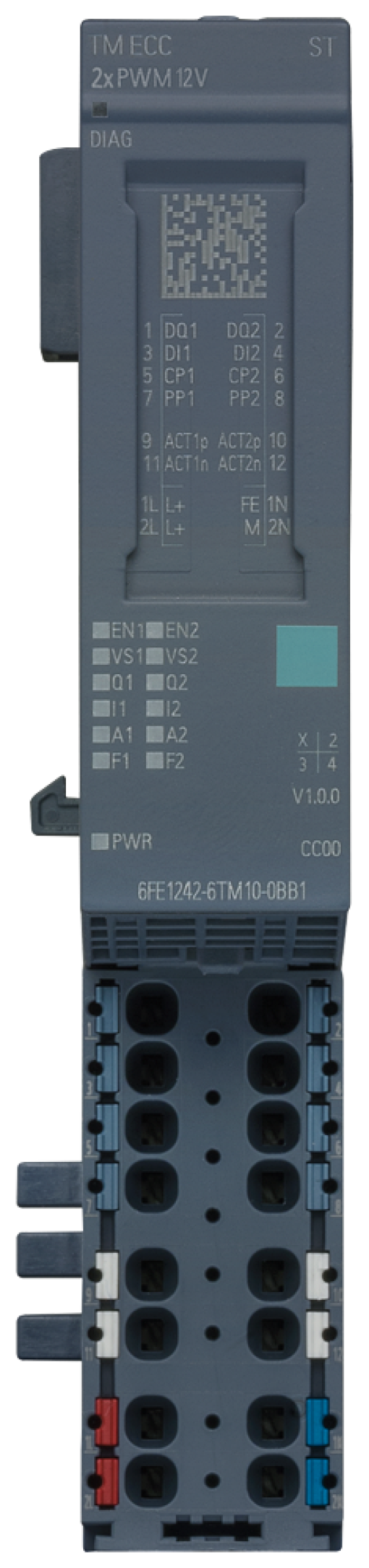 SIPLUS ET 200SP ECC 2x PWM ST Technology module of the ET 200SP product famil