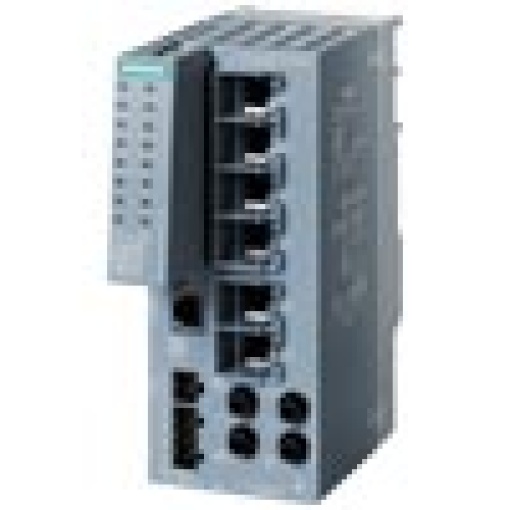 SIPLUS NET SCALANCE XC2062 managed Layer 2 switch 6x RJ45 2x MM STBFOC