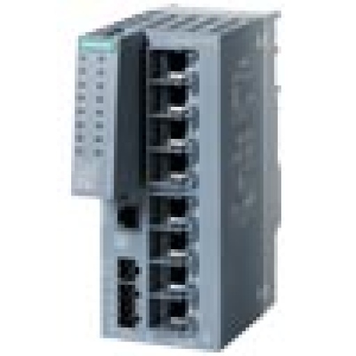 SIPLUS NET SCALANCE XC208 managed Layer 2 switch 8x RJ45