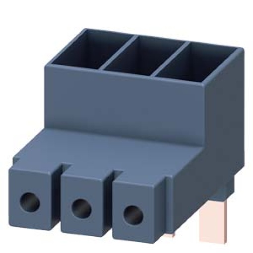 3phase supply terminal for 3phase busbars for selfprotection combination M
