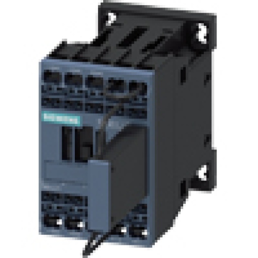 Contactor relay 3 NO 110 V DC S00 springloaded terminal with suppressor