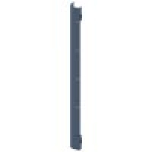 Control cable duct cover titanium gray
