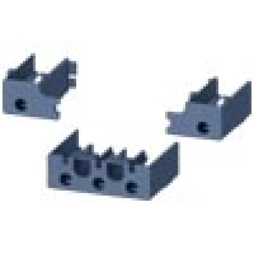Terminal cover for box terminals for contactor and overload relay S3 4pole