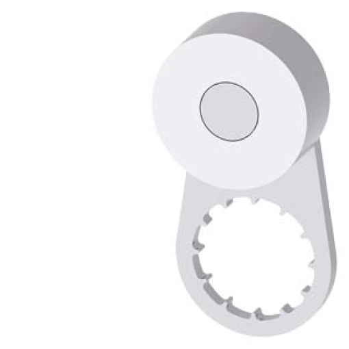 Twist lever for position switch 3SE52 stainless steel 21 mm roller 19 mm up
