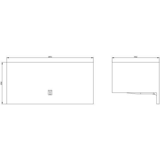 Terminal cover for 3RT137 set of 1 pair