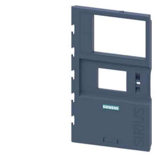 Spring flap with cutout for HMI module High Feature for 3RW5552