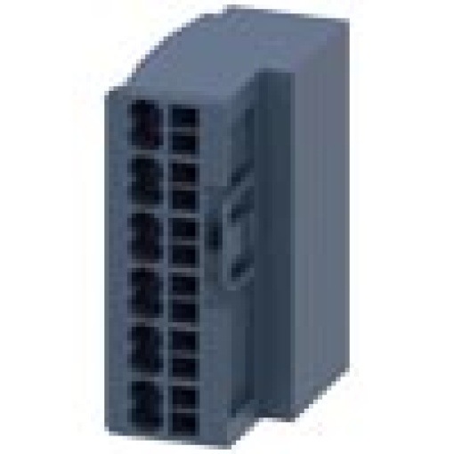 Removable control terminals with springtype terminals 2 blocks each with 6 