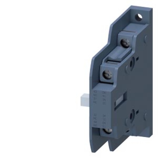 1st lateral auxiliary switch for contactors 3RT148 1NO1NC screw terminals