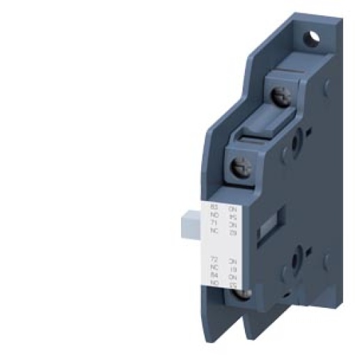 2nd lateral auxiliary switch for contactors 3RT148 1NO1NC screw terminals