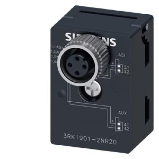 ASInterface M12 branch UASI and Uaux with M12 socket IP676869K max 4 A