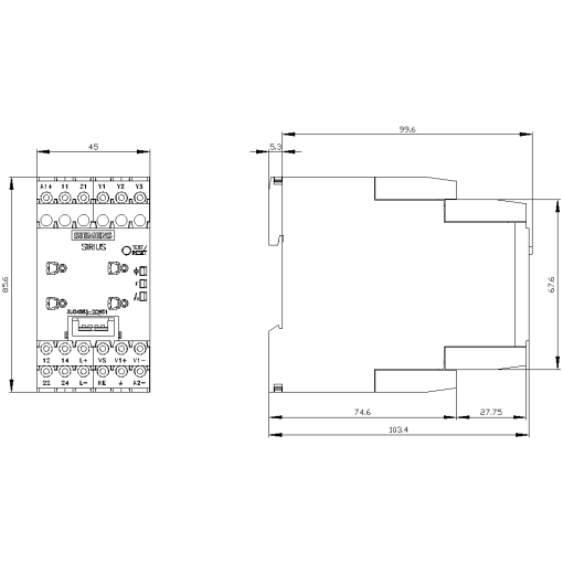 Analogically adjustable insulation monitoring relay up to 400 V AC 15400H
