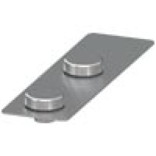 Protection plate made of aluminum as masking plate for 3SE64 RFID actuator