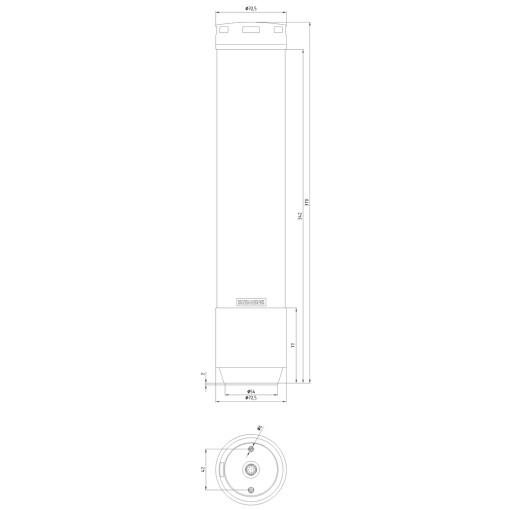 Electronically configurable signaling column 15 segments with acoustics M1