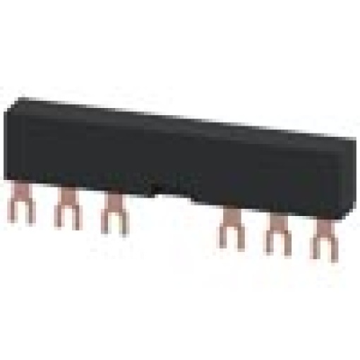 3phase busbars modular spacing 65 mm for 2 switches and accessories fork sha