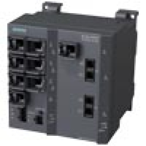 SCALANCE X3082LH managed Layer 2 switch 8x RJ45 2x singlemode SC