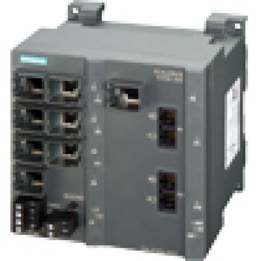 SCALANCE X3082LD managed Layer 2 switch 8x RJ45 2x singlemode SC