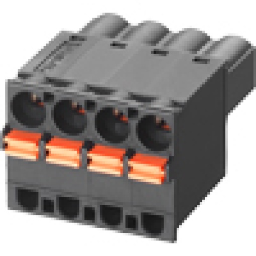 Springloaded terminal block f SCALANCE XWSM 4pole f power supply 24V DC