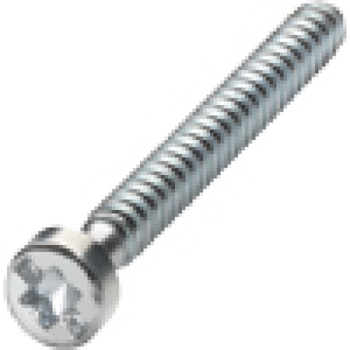 Mounting screw for mounting SCALANCE XW on S71500S7300 section rail