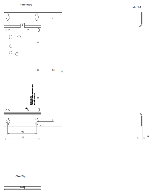 SIMATIC IPC Portrait installation kit For IPC827