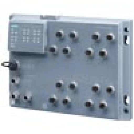 SCALANCE XP216EEC managed Layer 2 switch 16x M12 IP6567 conformal coating
