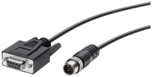 Serial Cable M12RS232 serial cable preassembled with M12 and RS232 plug 3 m