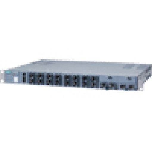SCALANCE XR3244M PoE TS man L2 sw 8xRJ45PoE 8xRJ45 4x for MM front ports