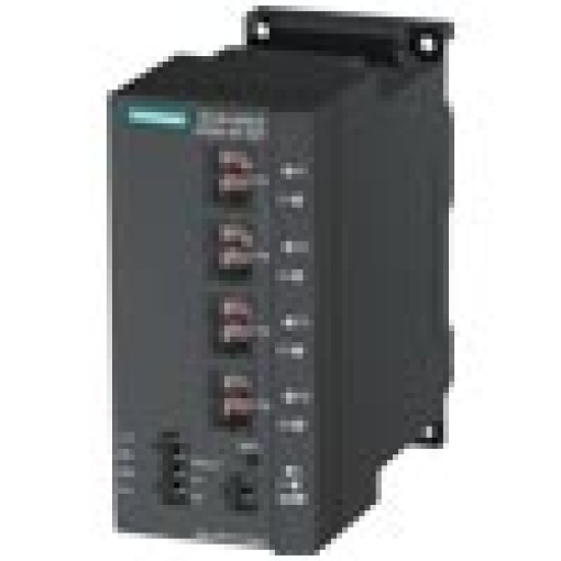 SCALANCE X2004P IRT managed Layer 2 switch 4x POF SC RJ