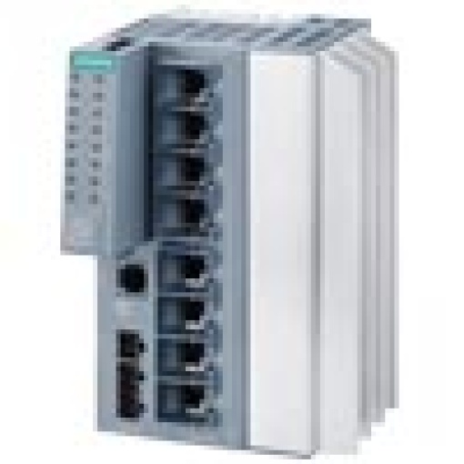 SCALANCE XC208G PoE 24 V DC managed Layer 2 switch 6x RJ45 PoE 2x RJ45