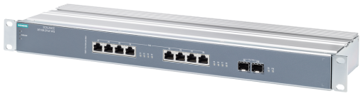 SCALANCE XR1082PoE WG unmanaged switch 19 rack 8 x 1GE PoE 2 x SFP 10GE