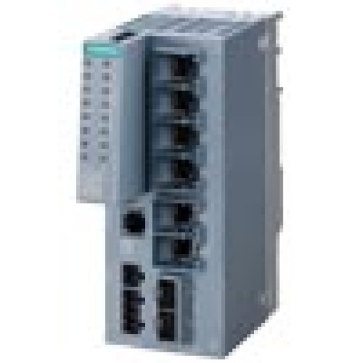 SCALANCE XC2062G PoE managed Layer 2 switch 6x RJ45 PoE 2x SFP