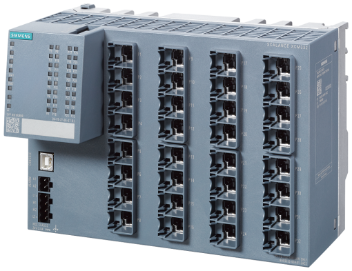 SCALANCE XCM332 managed Layer 2 IE switch 32x 101001000 Mbits RJ45