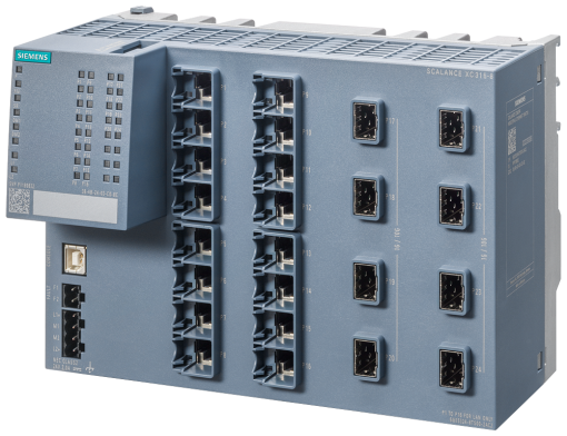 SCALANCE XC3168 managed layer 2 IE switch 16 x 101001000 Mbits RJ45