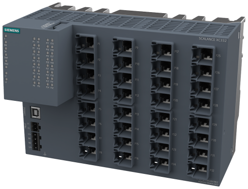 SCALANCE XC332 managed Layer 2 IE switch 32x 101001000 Mbits RJ45