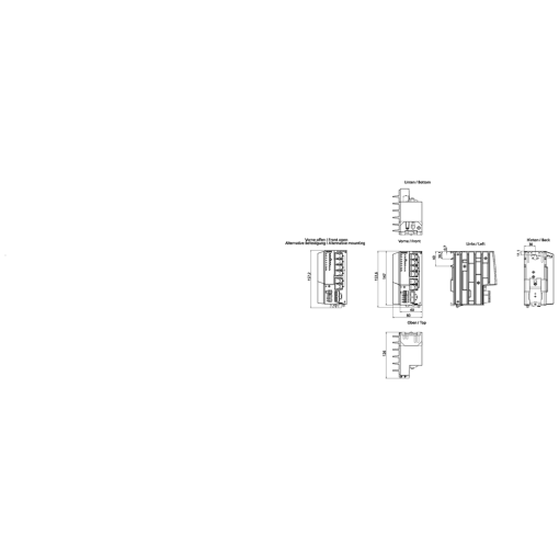 SCALANCE XCH108PoE 6xGbit PoE 2xSFP unmanaged IE Switch