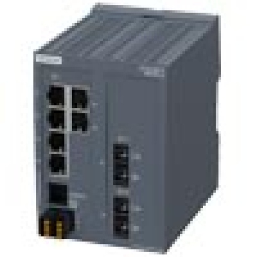 SCALANCE XB2063 managed Layer 2 Switch 6x RJ45 3x Multimode SC DEF PN IO