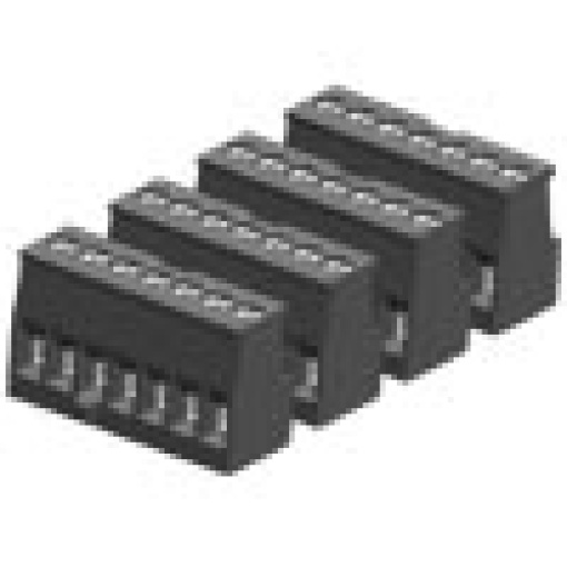 SIMATIC S71200 Tinplated joint block 7 pins keyed left screw PU 4