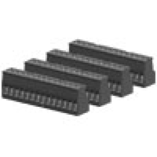 SIMATIC S71200 Tinplated joint block 14 pins keyed right screw PU 4