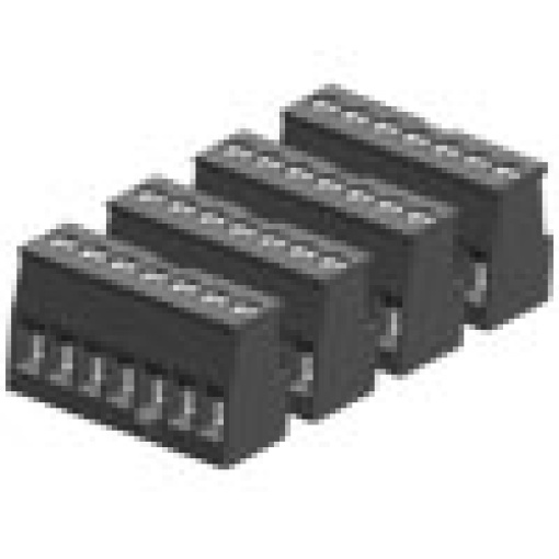 SIMATIC S71200 Tinplated joint block 7 pins keyed right screw PU 4