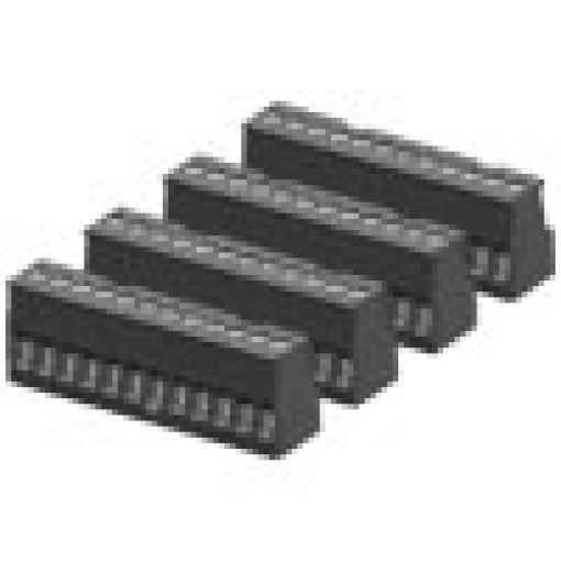 SIMATIC S71200 Tinplated joint block 12 pins keyed right screw PU 4