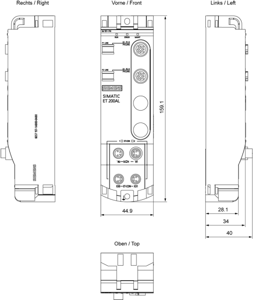 SIMATIC ET 200AL IM 1571 PN