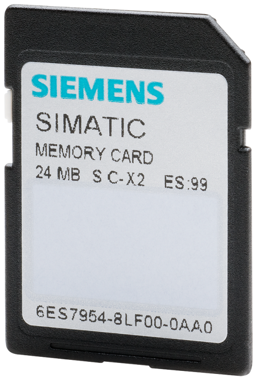 SIMATIC S7 Memory card 24 MB For S71x00 CPU