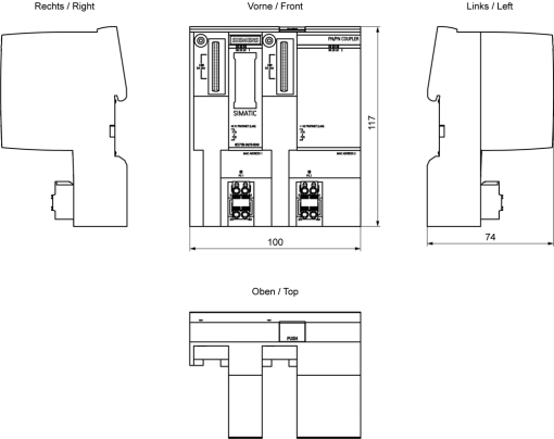 SIMATIC DP PNPN coupler