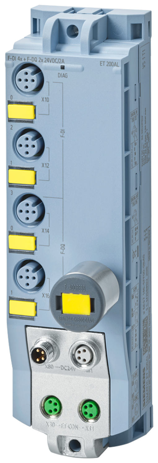 SIMATIC ET 200AL FDI 4FDQ 2x24VDC2A 4xM12 4x M12