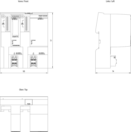 SIMATIC DP PNMF coupler