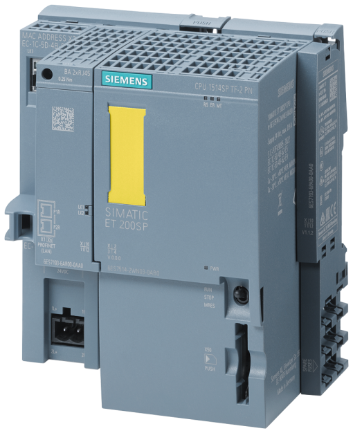 SIMATIC DP CPU 1514SP TF2 PN for ET 200SP central processing unit with wor