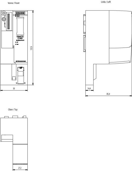 SIMATIC ET 200SP IM 1556 PN R1 With server module