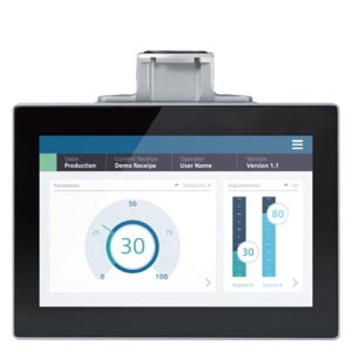 SIMATIC HMI MTP1200 Unified Comfort PRO Neutral Front Suitable for support ar